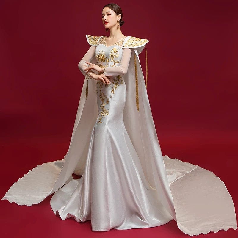 Chinese New Year Elegant Satin Fashion Cami Dress Casual - Temu